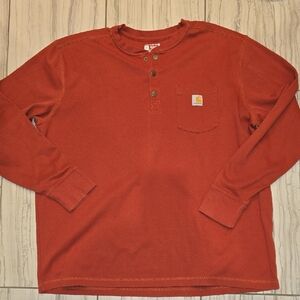 Mens Carhartt Henley